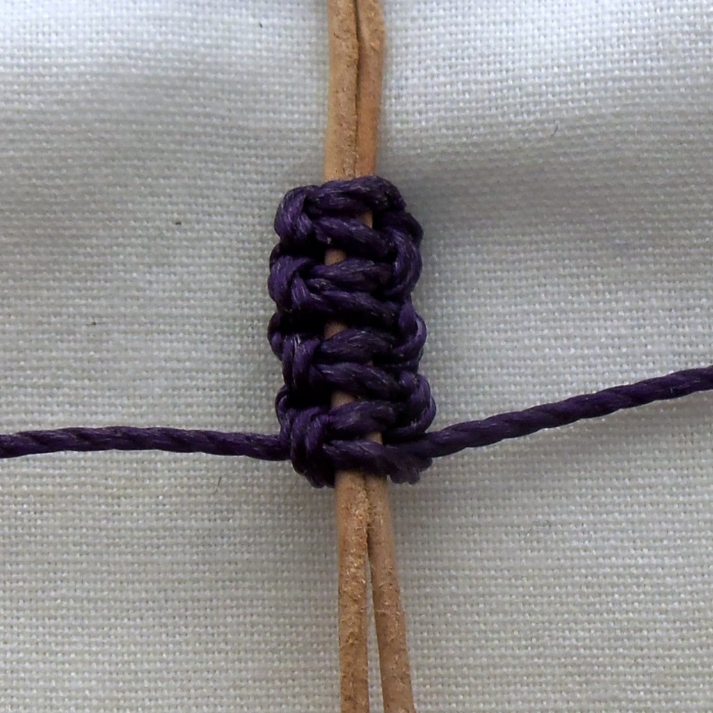 Actual work, close-up