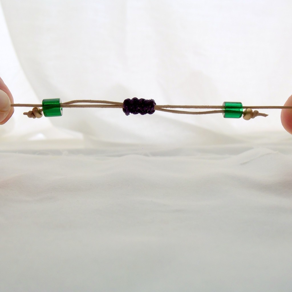 Pull necklace to loosen