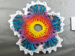 Painting Irish Crochet