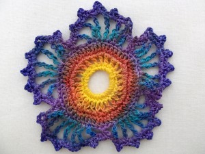 Painting Irish Crochet