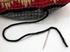 Finishing surface crochet