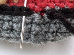 Finishing surface crochet