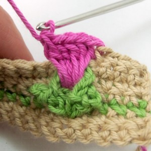 Rosebud stitches