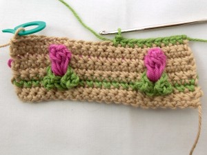 Second row of leaves