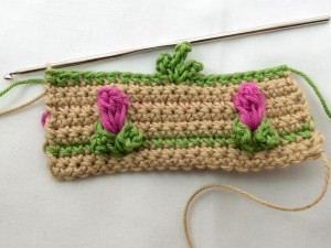 Second row of leaves